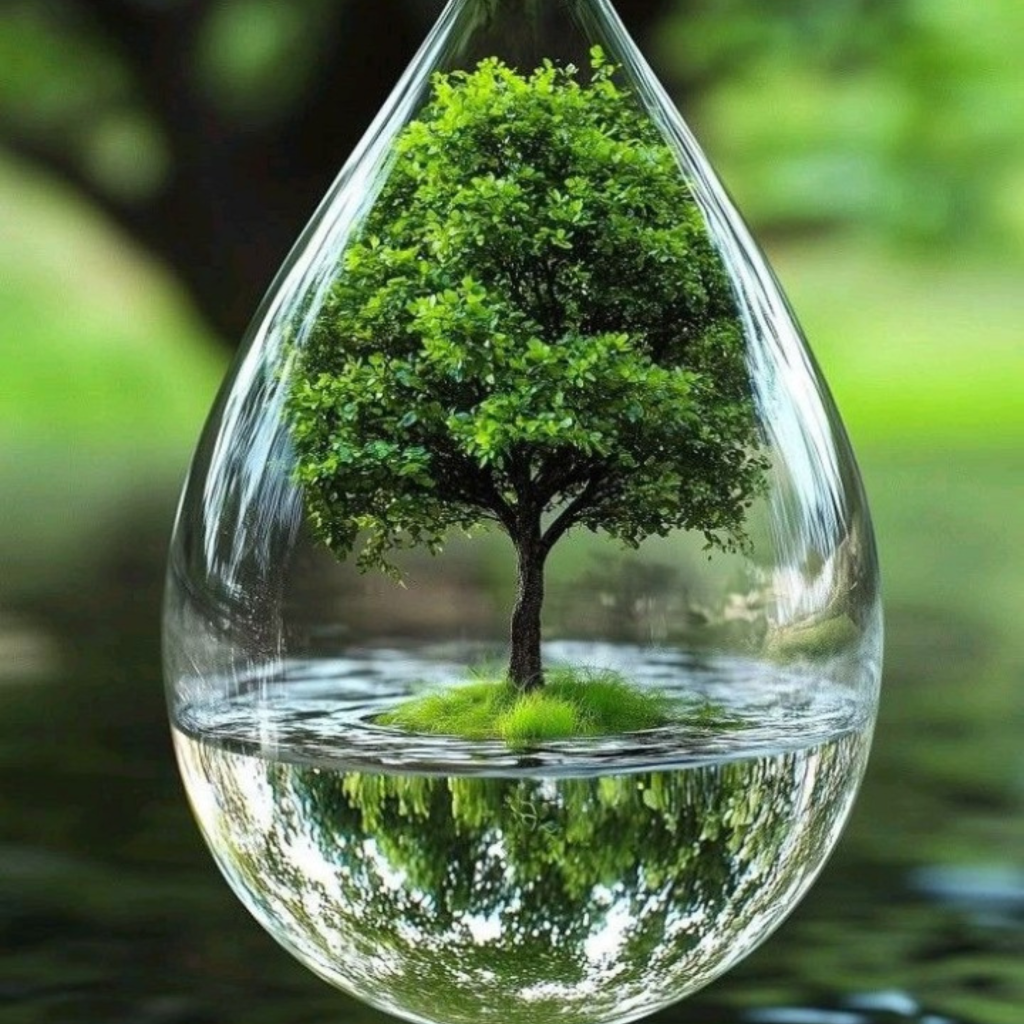 Alkaline mineral pH water
